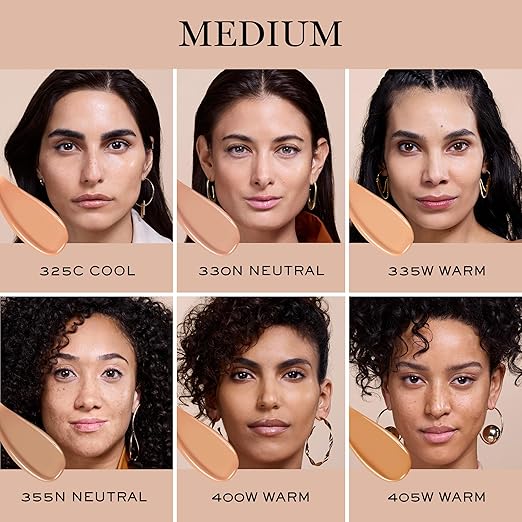 400W: medium with warm yellow undertones