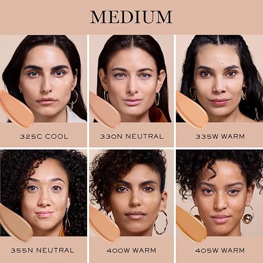 355N: medium deep with neutral golden undertones
