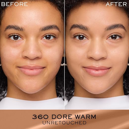 360 Dore 20 W: dark tan skin tones with warm yellow undertones
