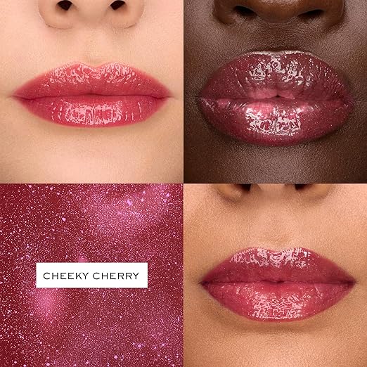 27 Cheeky Cherry: deep cherry with pink sparkle