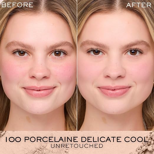 100 Porcelaine Delicate Cool: fair skin tones with cool pink undertones