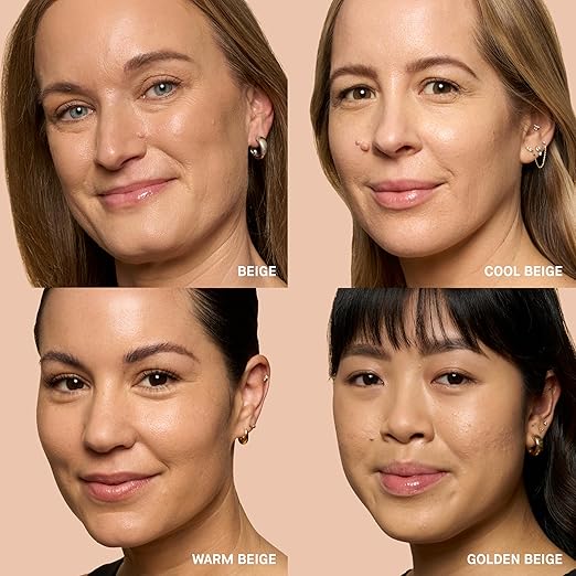16 Beige (Light medium beige with a balance of pink and yellow undertones; for light to medium skin)