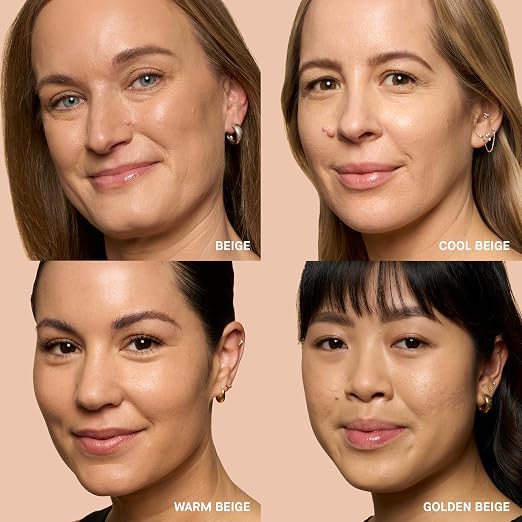 18 Warm Beige (Light medium beige with yellow undertones; for light to medium skin)