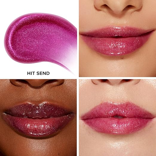 07 Hit Send (Sparkly Deep Fuchsia)