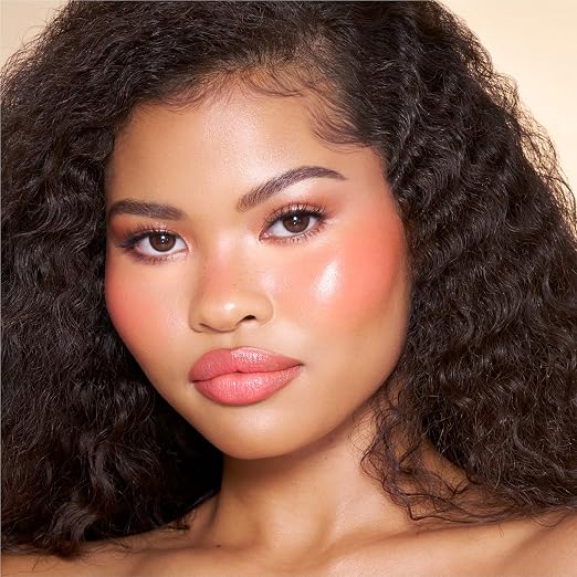 Sun-Blushed Glow - vibrant coral red