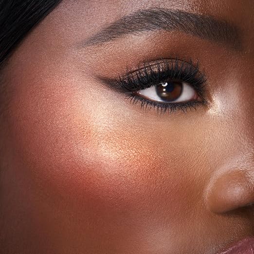 Rich Terracotta Blush/Golden Sunset Highlighter