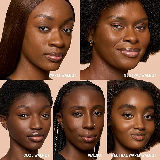 44 Cool Walnut (Deep brown with red-blue undertones for deep skin)