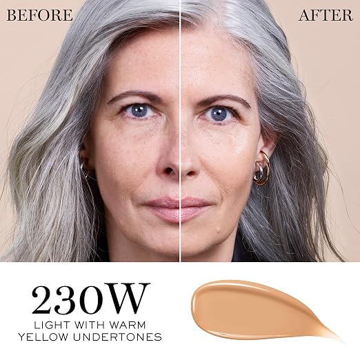 230W: light with warm yellow undertones