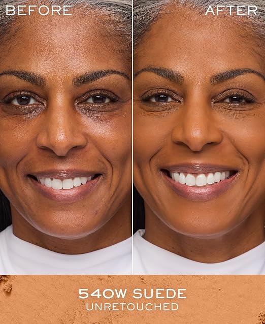 540 Suede Warm: deepest skin tones with warm yellow undertones