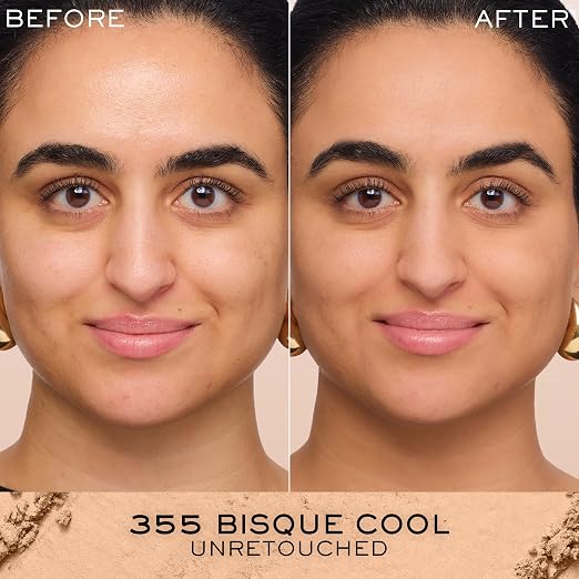 355 Bisque Cool: light tan skin tones with neutral red undertones