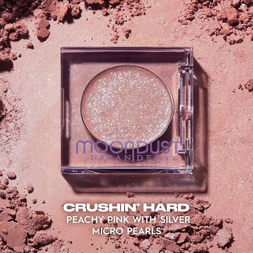 Crushin' Hard (Peach Pink with Silver Pearls)
